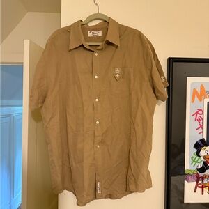 Original Penguin Tan Casual Button Down Shirt